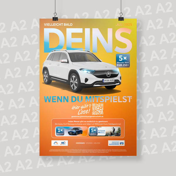 Sonderverlosung Juli 2025 - Mercedes-Benz EQB 250+ Sonderverlosung Juli 2025 - Mercedes-Benz EQB 250+