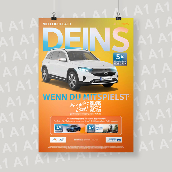 Sonderverlosung Juli 2025 - Mercedes-Benz EQB 250+