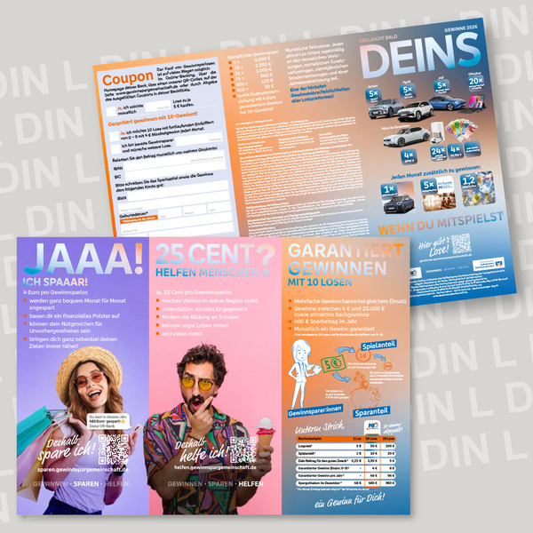 Flyer DIN lang 6-seitig Flyer DIN lang 6-seitig