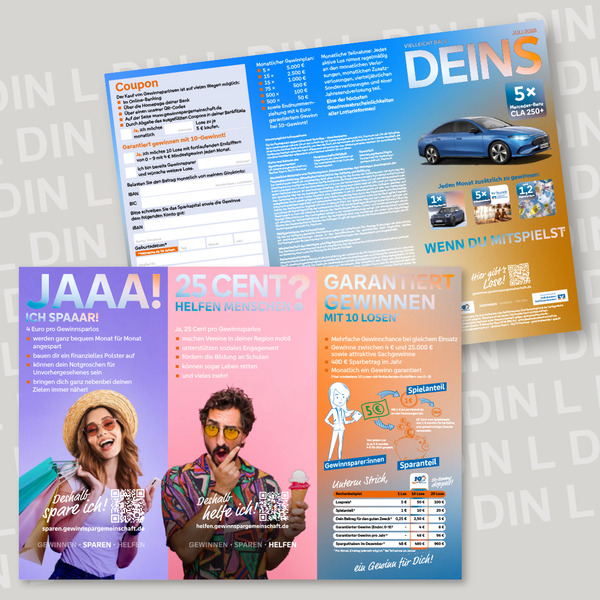 Flyer DIN lang 6-seitig Flyer DIN lang 6-seitig