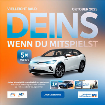 Sonderverlosung Oktober 2025 – VW ID.3