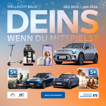 Sonderverlosung Dezember 2025 und Januar 2026 Sonderverlosung Dezember 2025 und Januar 2026