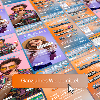 Ganzjahres Werbemittel