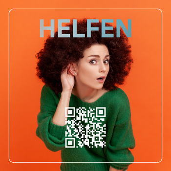 QR-Code HELFEN