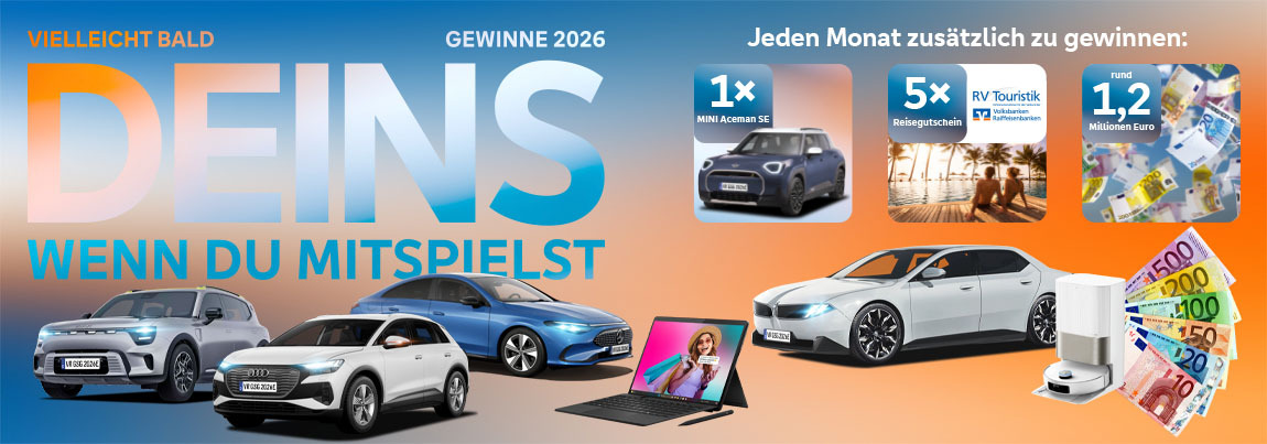 Unsere Sonderverlosungen ab 2026! Unsere Sonderverlosungen ab 2026!