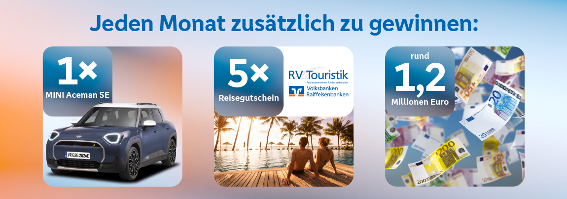 Unsere Zusatzverlosungen 2026 Unsere Zusatzverlosungen 2026