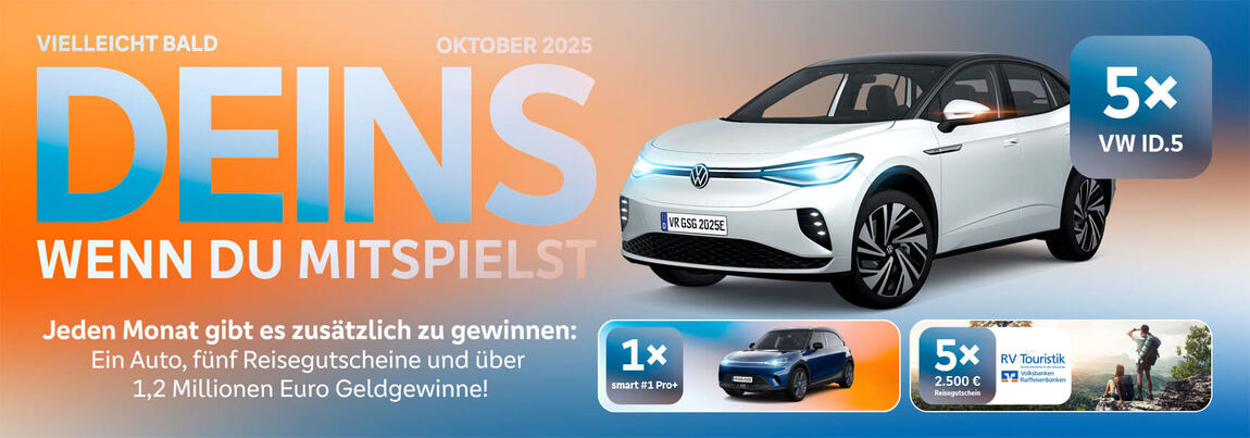 Sonderverlosung Oktober 2025 – VW ID.5